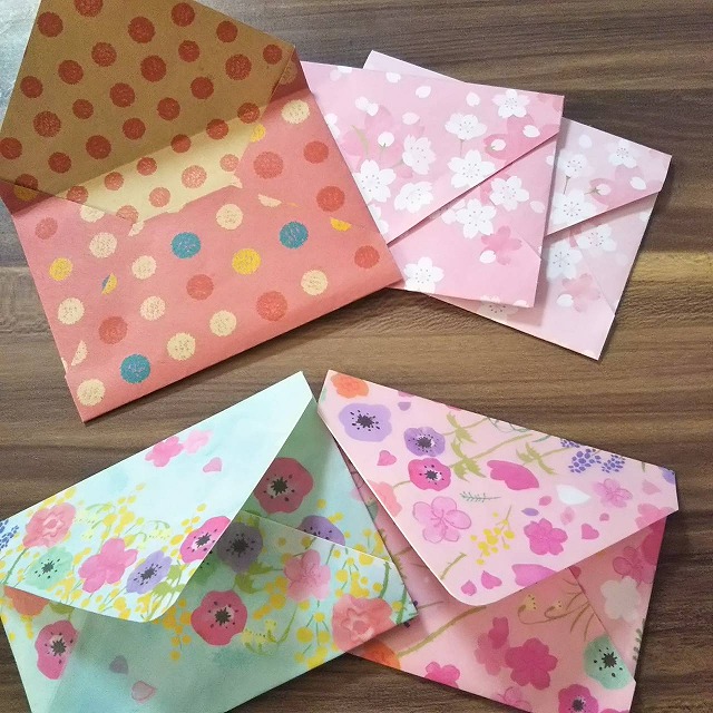 折り紙で量産できる簡単な封筒の作り方 透け感あるのは2枚使いがおしゃれ ご機嫌な暮らし
